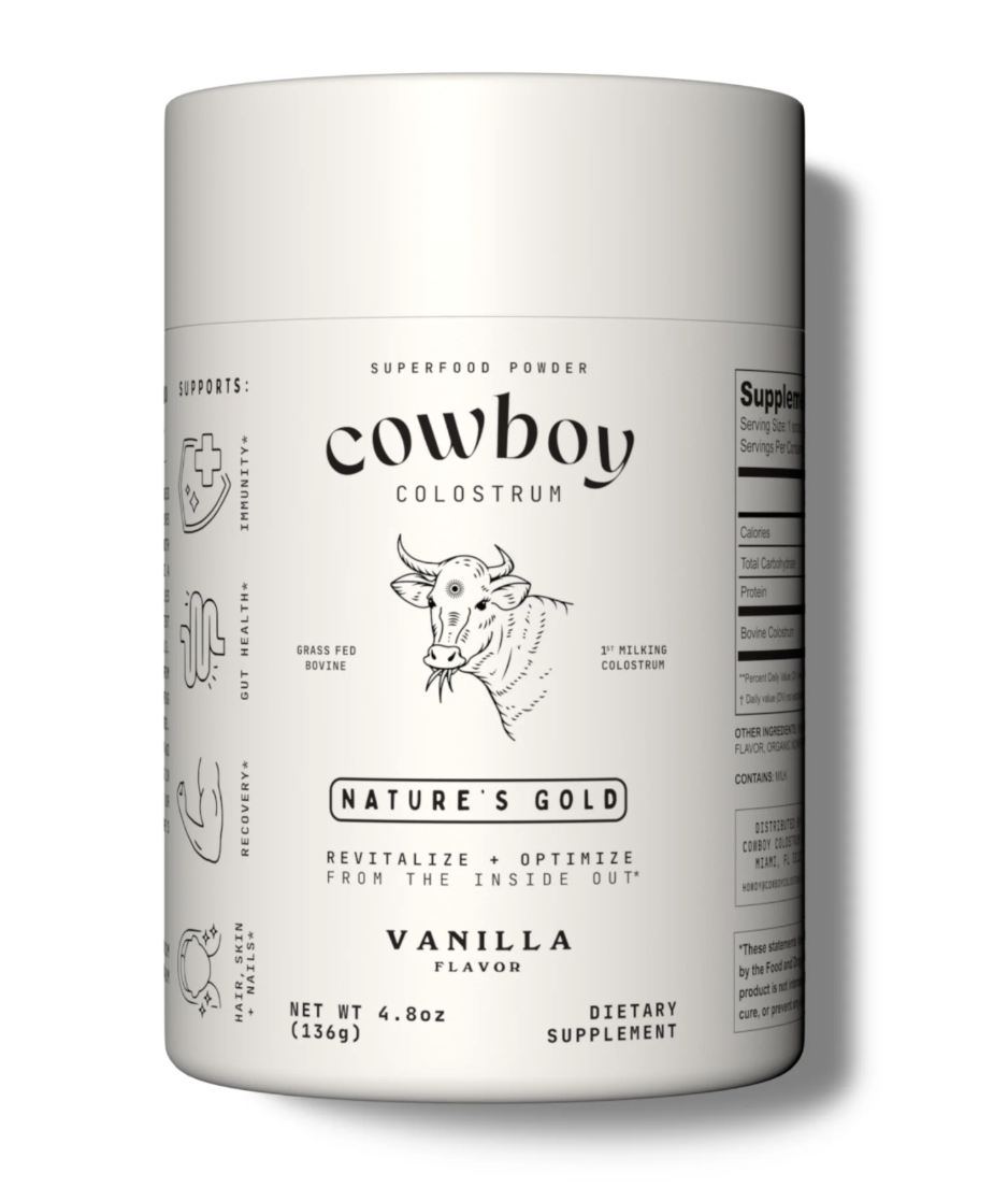 Cowboy Vanilla Colostrum
